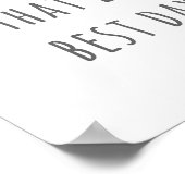 Schrijf het op uw hartcitaat succes poster (Hoek)