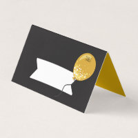 Schrijf in stijl 50e Jubileum plaats kaarten