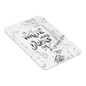 Schrijf je binnen uit! Motivatie schrijver motto Magneet (Rechterzijde)