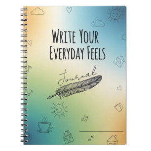 Schrijf je Dagelijks Feels Dagboek – Mindful Gift Notitieboek