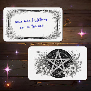 Schrijf je eigen Oracle-Kaarten Visitekaartje