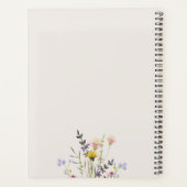 Schrijf je eigen verhaal, Beige Weekly Diary Planner (Achterkant)