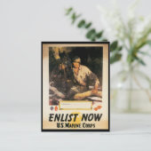 Schrijf je nu in voor de Tweede Wereldoorlog Briefkaart (Staand voorkant)