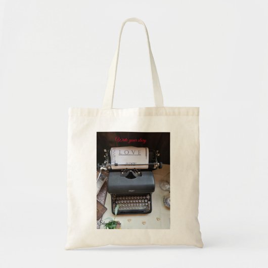 Schrijf je verhaal tote bag (Voorkant)