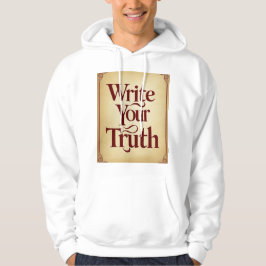Schrijf je Waarheid 3 Hoodie