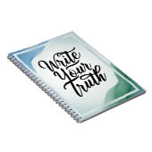 Schrijf je waarheid notitieboek (Rechterzijde)