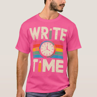 Schrijf Onime Grappige Schrijver Au Pun Design mei T-shirt