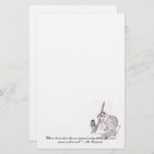 Schrijf van Chipmunk Briefpapier (Voorkant / Achterkant)