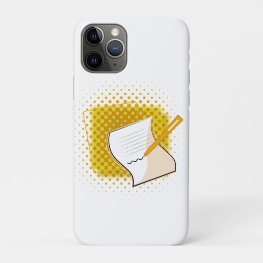 Schrijfbalk Case-Mate iPhone Case (Achterkant)
