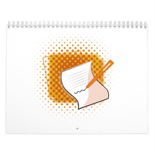 Schrijfbalk Kalender (Hoes)