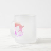 Schrijfbalk Matglas Koffiemok (Voorkant links)