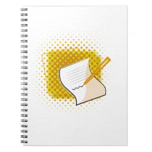Schrijfbalk Notitieboek