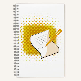 Schrijfbalk Notitieboek