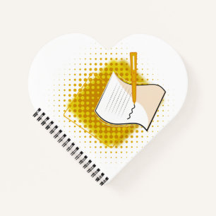 Schrijfbalk Notitieboek