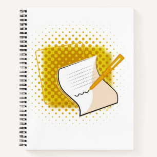 Schrijfbalk Notitieboek