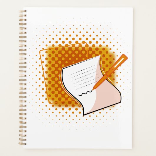 Schrijfbalk Planner (Voorkant)
