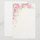 schrijfbehoeften briefpapier (Voorkant / Achterkant)