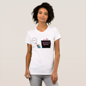 Schrijfblok T-shirt (Voorkant volledig)
