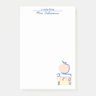 Schrijfblok voor leraren post-it® notes