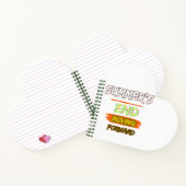 Schrijfblok voor terug naar school notitieboek (Binnen)