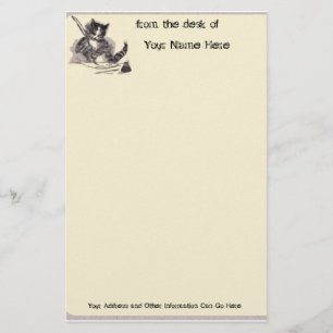 Schrijfkattenbakkerij Briefpapier