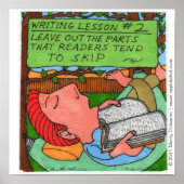 Schrijfles #2 poster (Voorkant)