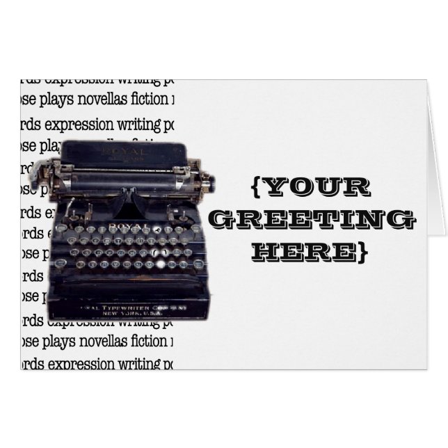  schrijfmachine (Voorkant Horizontaal)