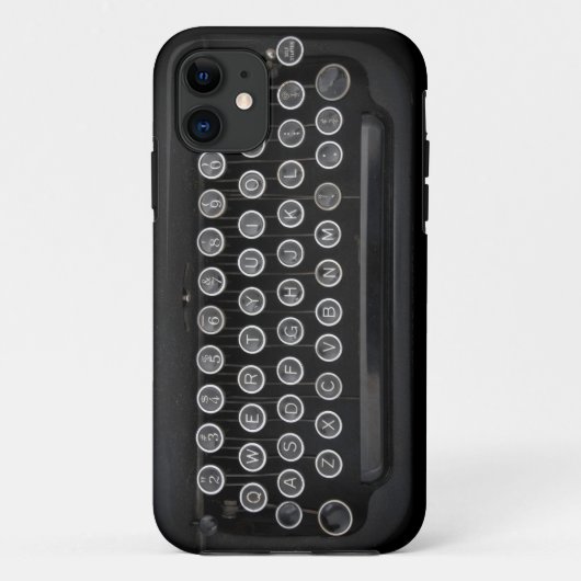 schrijfmachine Case-Mate iPhone case (Achterkant)