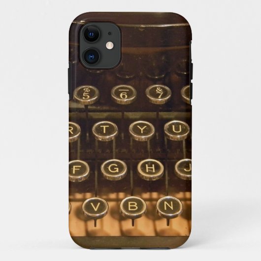  schrijfmachine Case-Mate iPhone case (Achterkant)