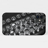  schrijfmachine Case-Mate iPhone case (Achterkant (horizontaal))