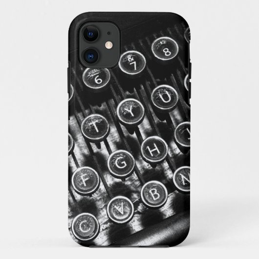 schrijfmachine Case-Mate iPhone case (Achterkant)