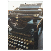  schrijfmachine klembord (Achterkant)