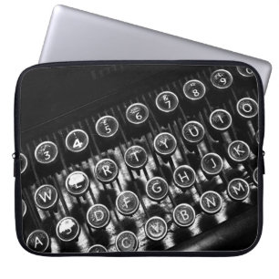  schrijfmachine laptop sleeve