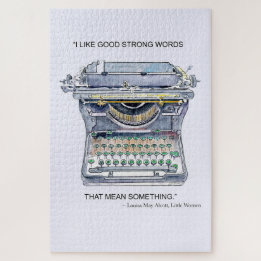  schrijfmachine legpuzzel