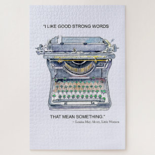  schrijfmachine legpuzzel