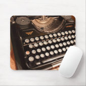 schrijfmachine Mousepad Muismat (Met muis)