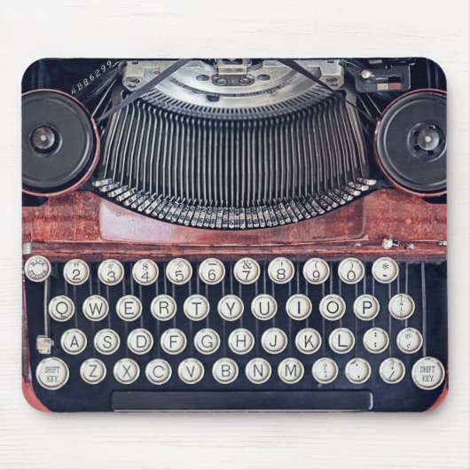  schrijfmachine muismat (Voorkant)