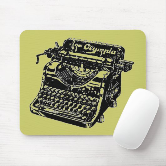  schrijfmachine muismat (Met muis)