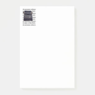  schrijfmachine post-it® notes