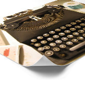 schrijfmachine poster (Hoek)