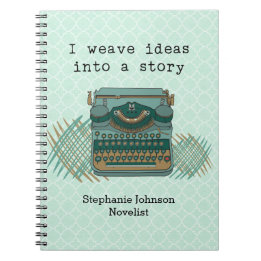  schrijfmachine voor schrijfmachine notitieboek