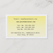 schrijfmachine voor schrijfmachines visitekaartje (Achterkant)