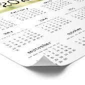 schrijfmachinescript 2025 fotokalender poster (Hoek)