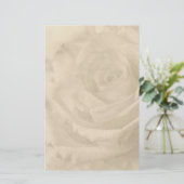 Schrijfpapier " Roos" Briefpapier (Staand voorkant)