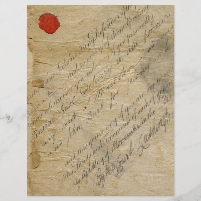  schrijfpapier scrapbook Ephemera (Voorkant)