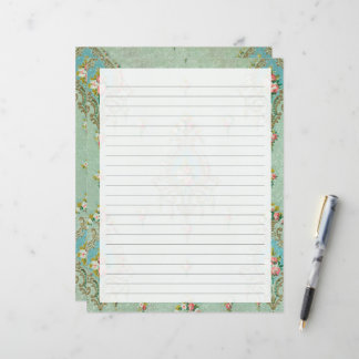 Schrijfpapier voor geblindeerde brieven