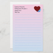  schrijfpapier voor kinderen briefpapier (Voorkant / Achterkant)