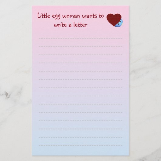 Schrijfpapier voor kinderen briefpapier (Voorkant)