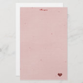 Schrijfpapier voor visnet en liefdesbrieven! briefpapier (Voorkant / Achterkant)