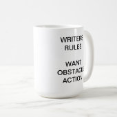 Schrijfregels Koffiemok (Voorkant rechts)